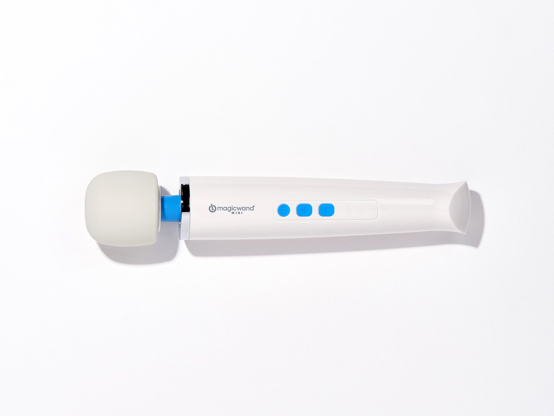 Magic Wand Mini - Rechargeable Massager with Multi-Speed Functionality - White
