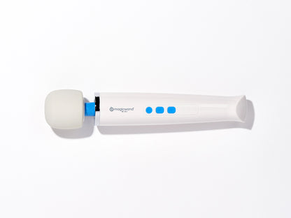 Magic Wand Mini - Rechargeable Massager with Multi-Speed Functionality - White