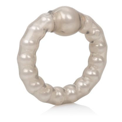 Pearl Beade Prolong Rings - Stretchable Erection Enhancer - Smoke