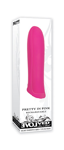 Evolved Novelties Pretty in Pink Rechargeable Bullet Vibe – Pink