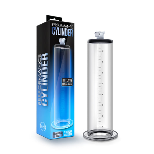 Performance - 9 Inch X 1.75 Inch Penis Pump Cylinder Clear