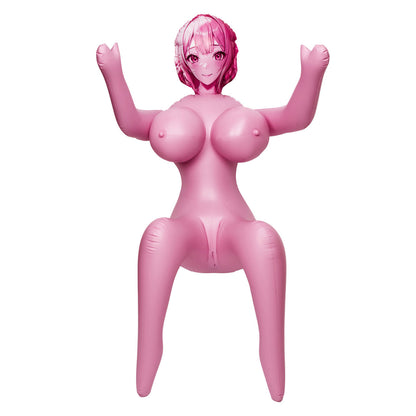 CalExotics Anime Back Door Love Doll Mimi - Realistic Life-Size Design - Pink