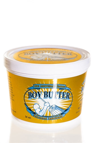 Boy Butter 10th Anniversary Edition Personal Lubricant - Oil Based - 16 Oz
