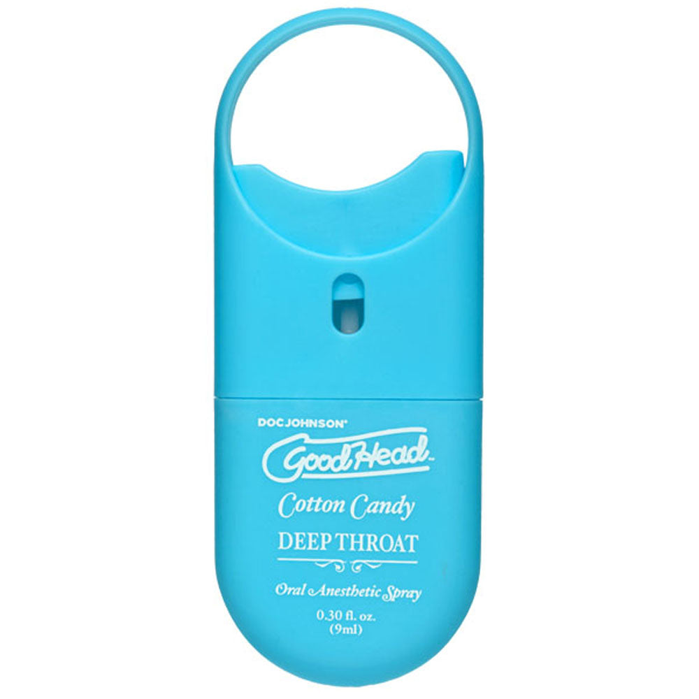 Goodhead Deep Throat Spray - Cotton Candy Flavor - 0.30 Fl. Oz.