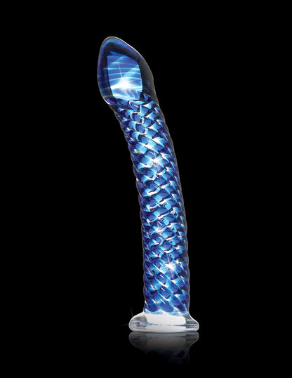 Pipedream Icicles No. 29 Glass Massager - Blue - Hand-Blown Design