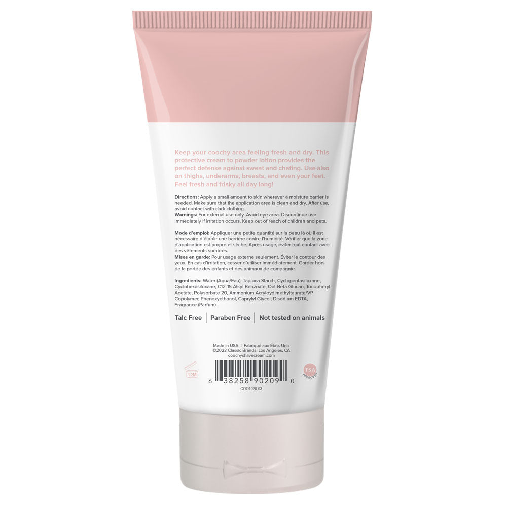 Coochy Sweat Defense Peony Prowess Cream to Powder Lotion – 3.4oz