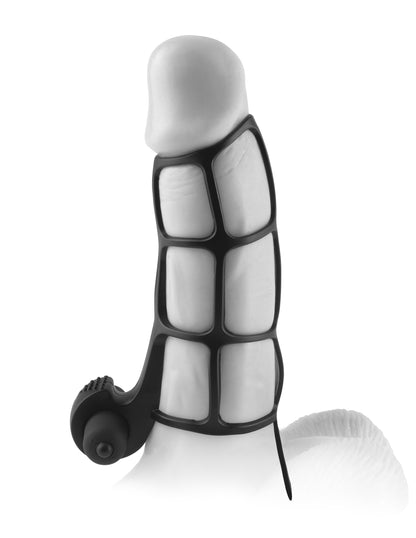 Pipedream Fantasy X-Tensions Deluxe Silicone Power Cage - Black