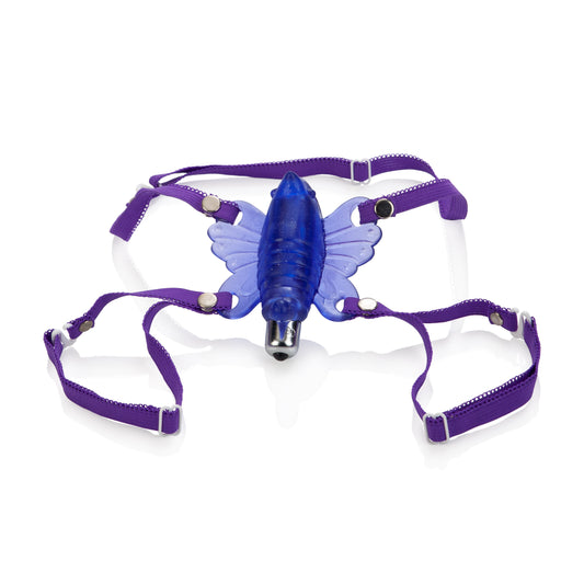 CalExotics Wireless Venus Butterfly Wearable Stimulator - Purple - Waterproof