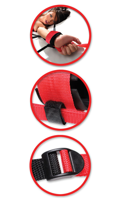 Pipedream Fetish Fantasy Series Web Restraint System – Black