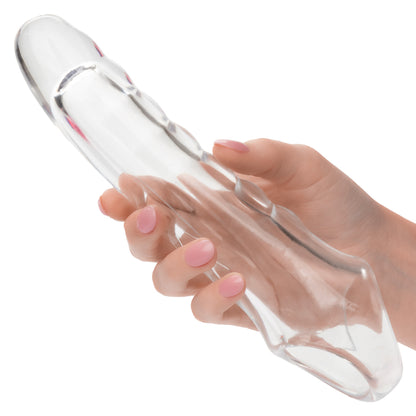 CalExotics Performance Maxx Clear Extension Kit – Clear, 3.75" Head, Body-Safe Material