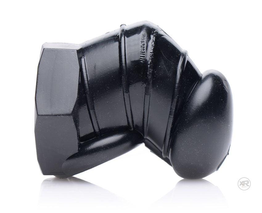 Master Series Detained Black Restrictive Chastity Cage – Teasing Design