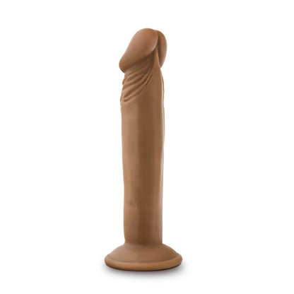 Dr. Skin Dr. Small 6 Inch Dildo with Suction Cup - Mocha