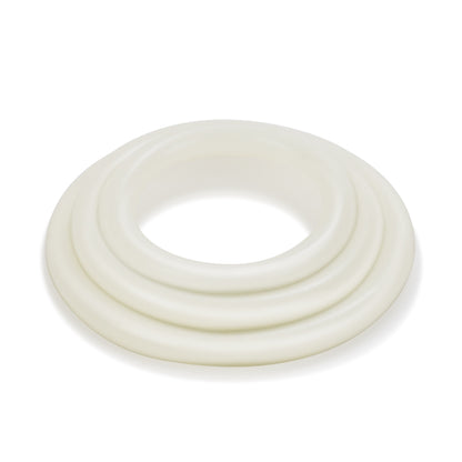 CalExotics Tri-Rings Glow-in-the-Dark Multi-Purpose Rings – Clear