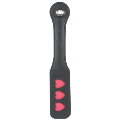Sportsheets 12 Inch Leather Impression Paddle – Black