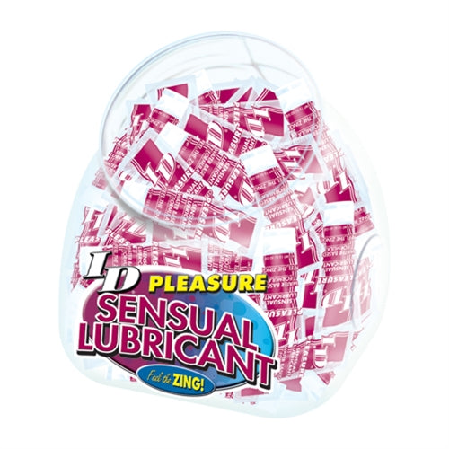I.D. Lubricants Pleasure 12ml Tube with Jar – Water-Based Lubricant with Stimulation
