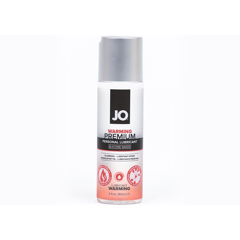 JO Premium Warming Silicone-Based Lubricant 2 oz – Clear