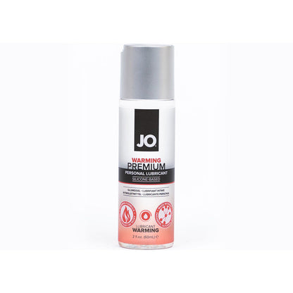 JO Premium Warming Silicone-Based Lubricant 2 oz – Clear