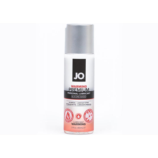 JO Premium Warming Silicone-Based Lubricant 2 oz – Clear