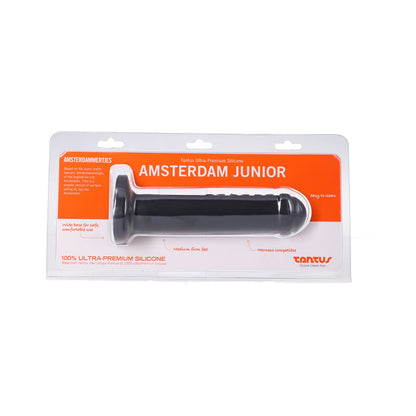 Tantus Amsterdam Junior Onyx Super-Sized Silicone Dildo – Black