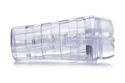Curve Toys Mistress Julie Diamond Deluxe Clear Pussy Stroker with Suction Control
