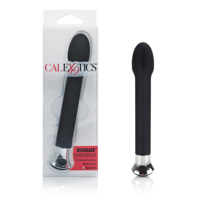 CalExotics 10-Function Risque Tulip Vibrator – Black
