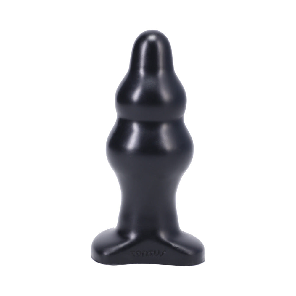 Tantus Severin Medium Plug – Black – Silicone Anal Plug