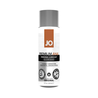 JO Premium Anal Silicone-Based Lubricant 2 oz – Clear