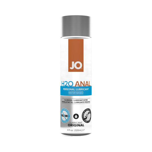System JO H2O Anal Original Water-Based Lubricant – Clear – 4 oz