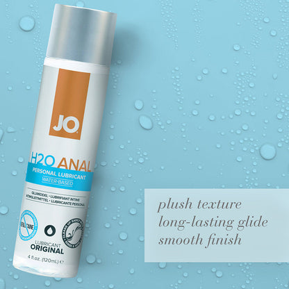 System JO H2O Anal Original Water-Based Lubricant – Clear – 4 oz