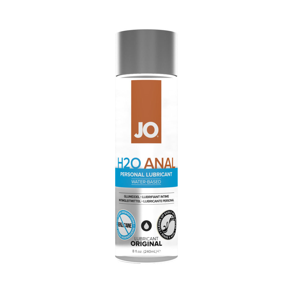 System JO H2O Anal Original Water-Based Lubricant 8 oz – Clear