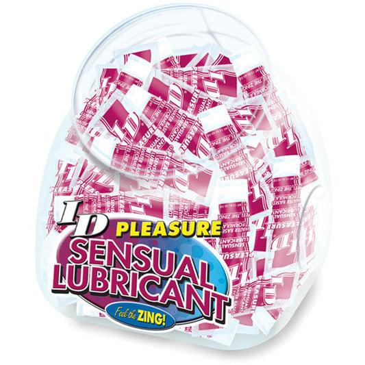 ID Pleasure Sensual Lubricant 12ml Tubes – Clear