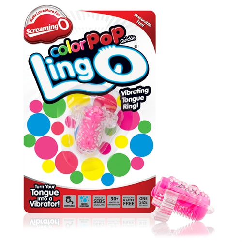 Screaming O Quickie Ling O Mini Vibrator – Pink