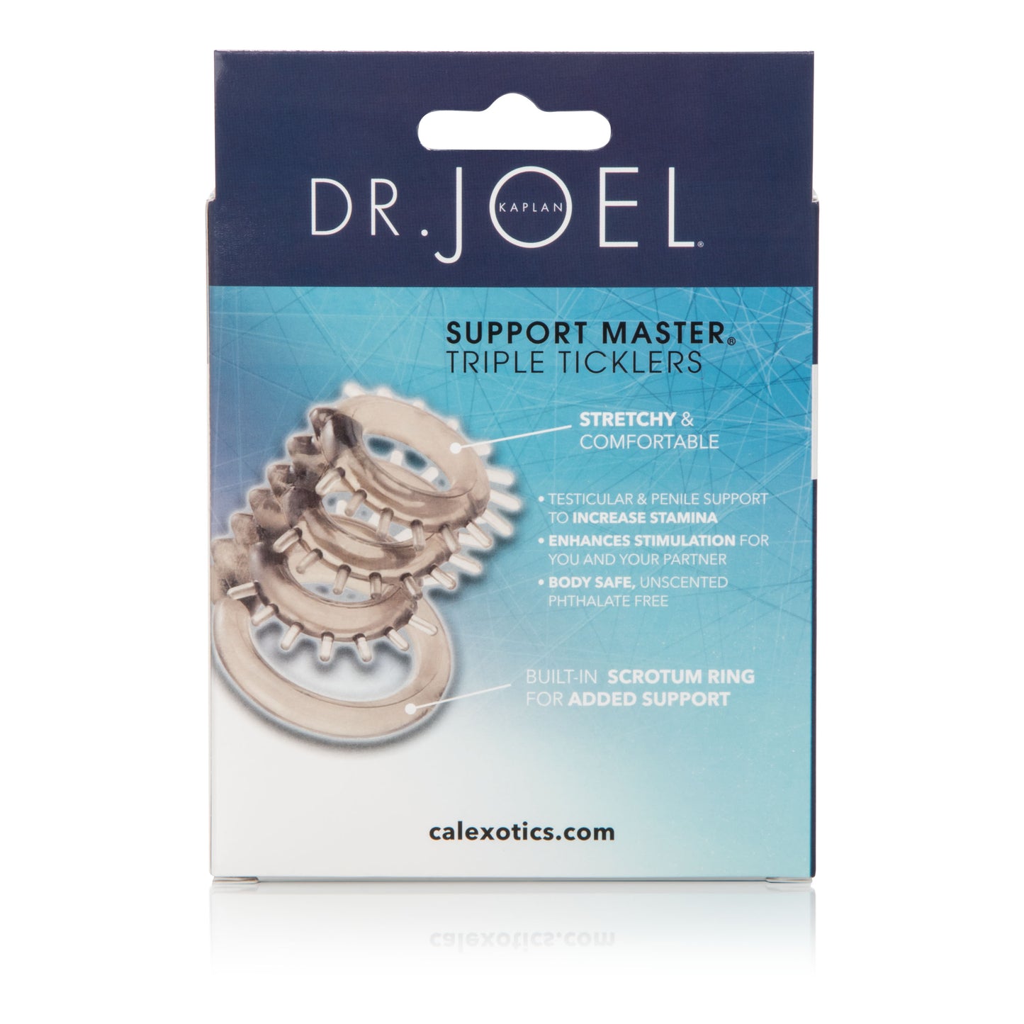 Dr. Joel Kaplan Support Master Triple Ticklers – Erection Enhancer – Smoke