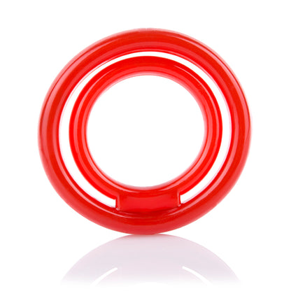 Screaming O RingO 2 Double Erection Ring with Testicle Support – Red