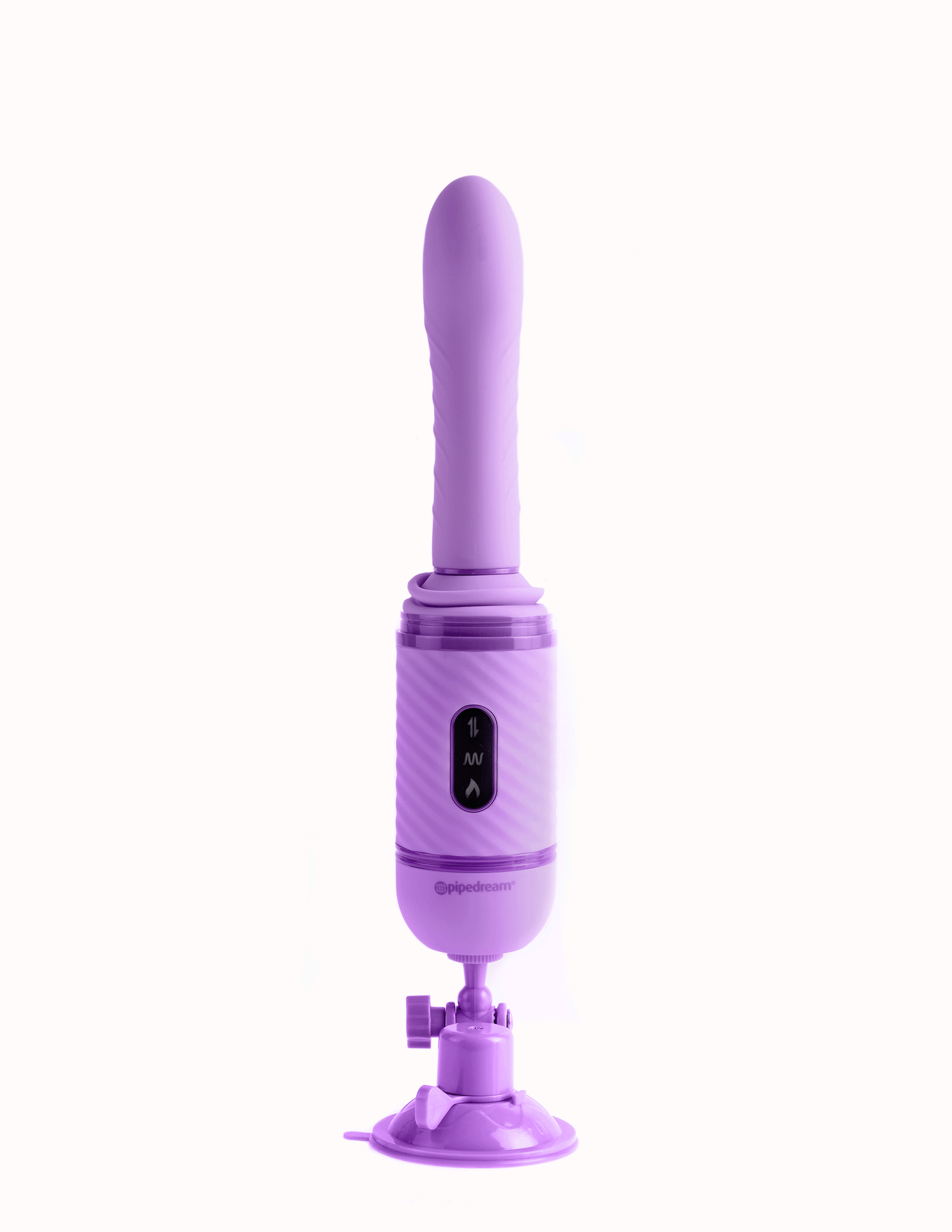 Pipedream Fantasy for Her Love Thrust-Her Thrusting Warming Vibrator - Purple