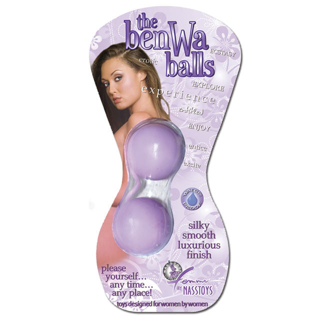 Femme Ben Wa Balls – Lavender – TPE/TPR/Elastomers