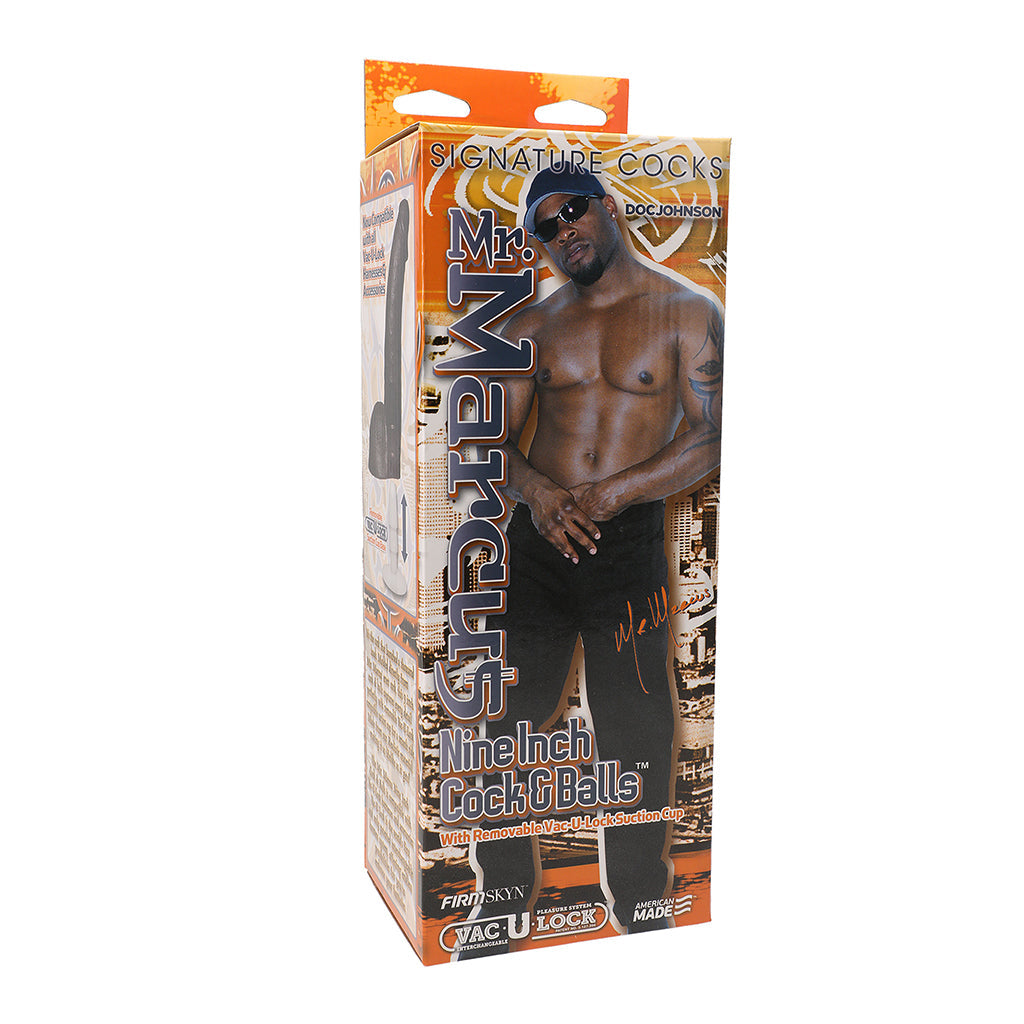 Doc Johnson Mr. Marcus Cock R5 Suction Cup – Dark Brown