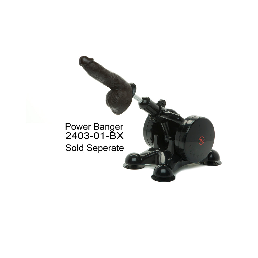 Doc Johnson Mr. Marcus Cock R5 Suction Cup – Dark Brown