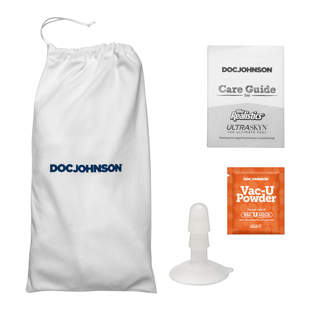 Doc Johnson Mr. Marcus Cock R5 Suction Cup – Dark Brown
