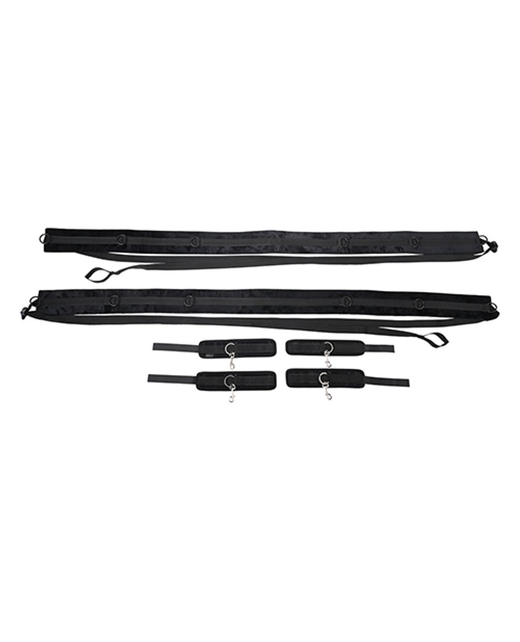 Sportsheets No Matter Where Bondage Restraint System – Black