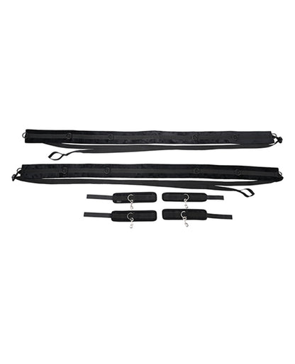 Sportsheets No Matter Where Bondage Restraint System – Black
