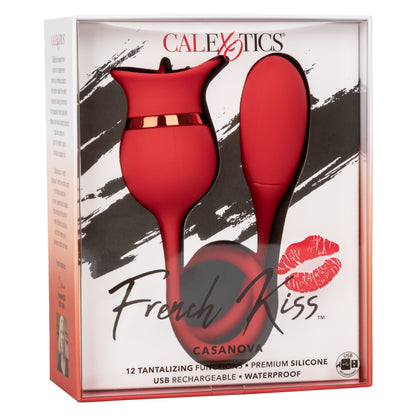 CalExotics French Kiss Casanova Teaser with Vibrating Bullet – Red