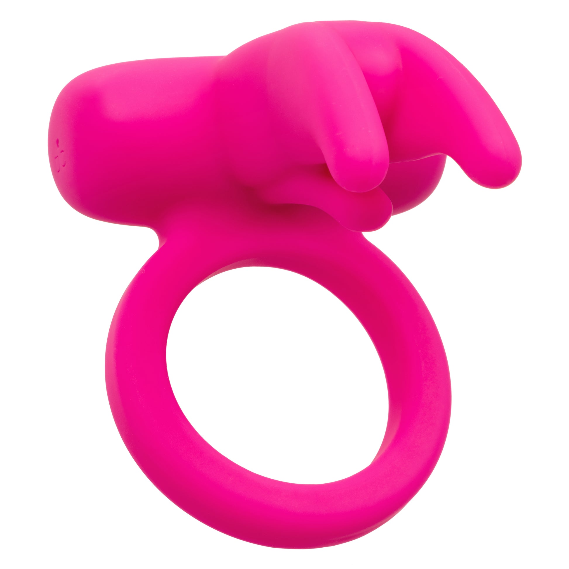 CalExotics Silicone Rechargeable Triple Clit Flicker – Pink – Multi-Function Vibrating Couples Enhancer