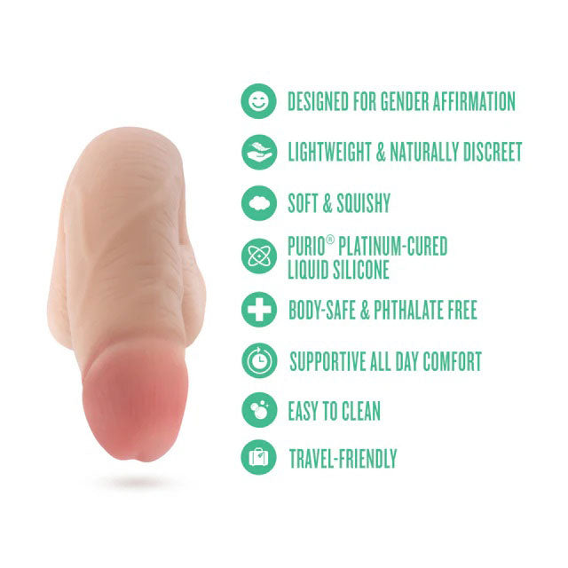 Urself Affirm Packer – Silicone Packer with Realistic Feel – Beige