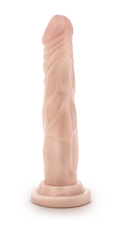 Dr. Skin Silicone Dr. Carter 7 Inch Dong with Suction Cup - Vanilla
