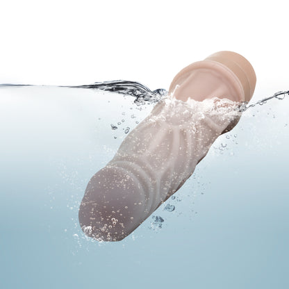 Blush Cock Vibe #3 Vibrating Pleasure Object – Beige