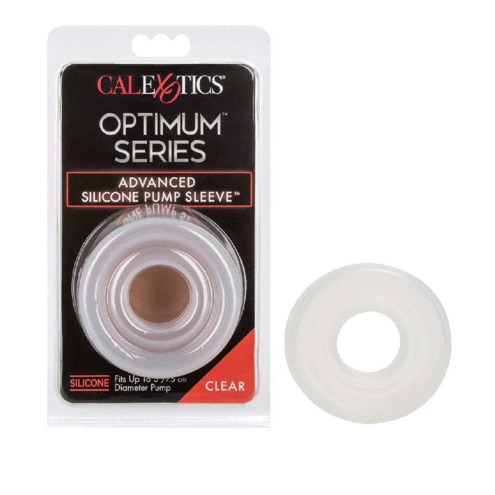 CalExotics Advanced Silicone Pump Sleeve - Clear - Heavy Duty