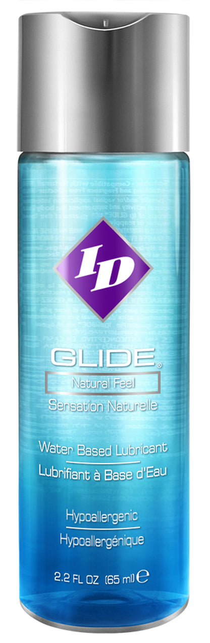 I.D. Lubricants ID Glide Water-Based Lubricant 2.2 Fl Oz – Clear