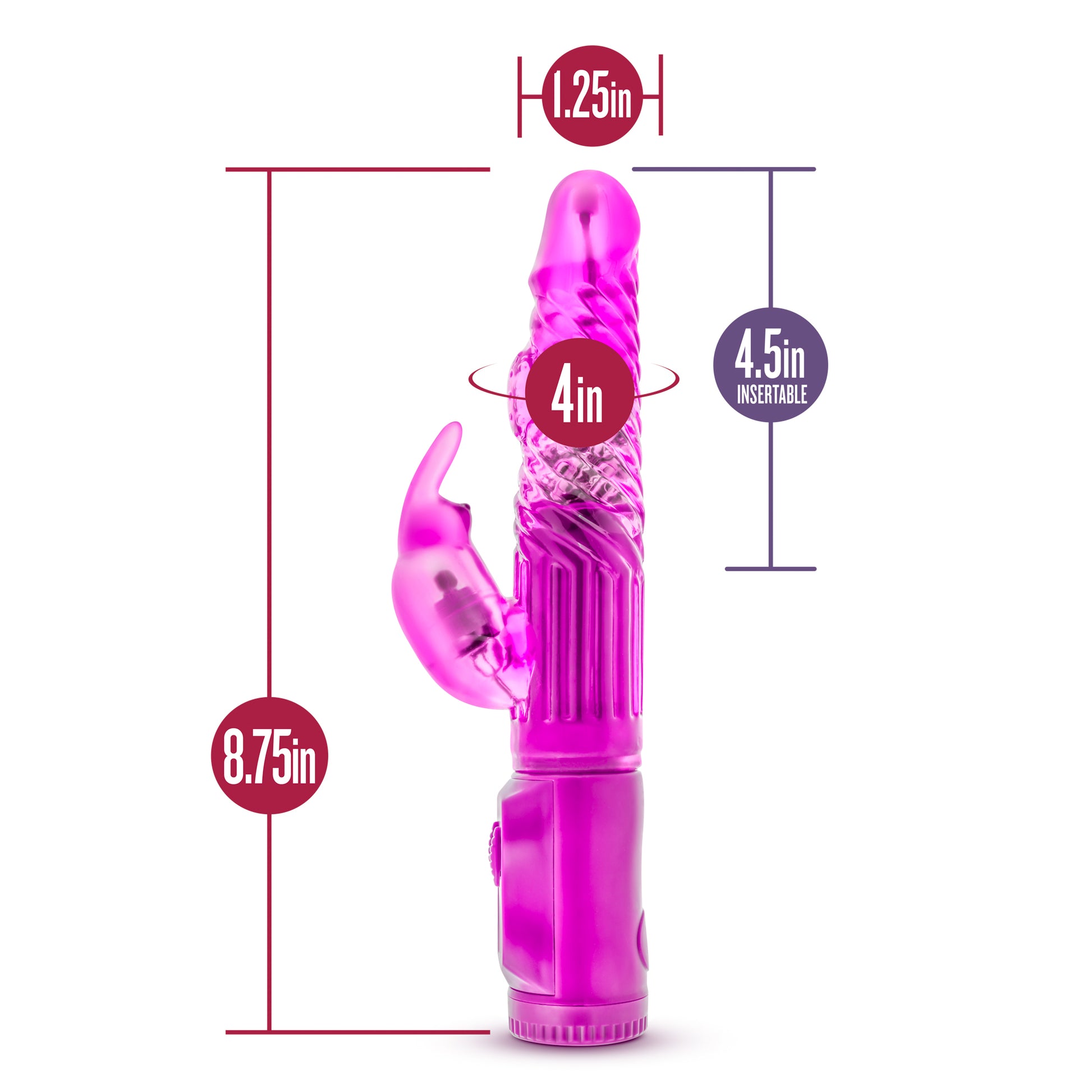 B Yours Beginner's Bunny Rabbit Vibrator – Pink