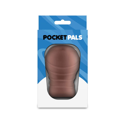 NS Novelties Pocket Pals Mouth Stroker - Realistic - Brown